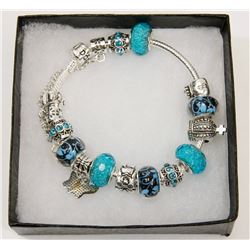 NEW! PANDORA STYLE CHARM BRACELET