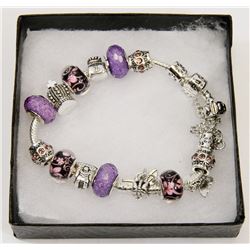 NEW! PANDORA STYLE CHARM BRACELET