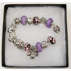 NEW! PANDORA STYLE CHARM BRACELET