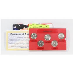 1999 USA MINT QUARTER SET