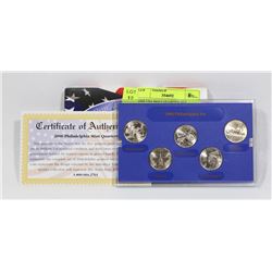 2000 USA MINT QUARTER SET