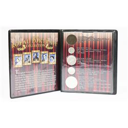 ROYAL PORTRAIT COIN COLLECTION WITH .925 SILVER