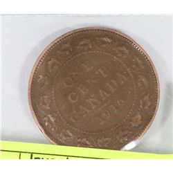 1916 CANADA LARGE PENNY