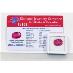 #10-NATURAL PINK SAPPHIRE GEMSTONE 8.88CT