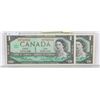 LOT OF 2 CANADA 1967 $1 BILLS,