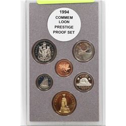 1994 CANADIAN COMMEMORATIVE LOONIE PRESTIGE