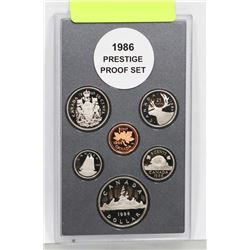 1986 CANADA PRESTIGE PROOF SET