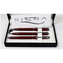 SIGMA BOXED PEN SET.