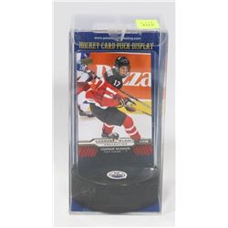 CONNOR MCDAVID PRE NHL CARD PUCK HOLDER.
