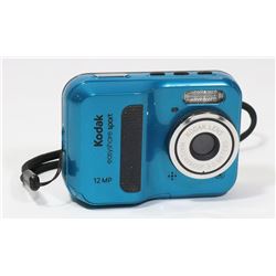 TURQUOIS/BLUE KODAK EASY-SHARE SPORT,
