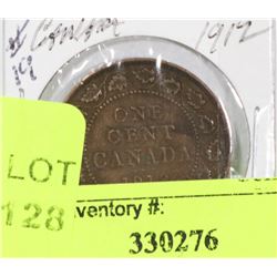 1912 CANADIAN KING GEORGE V LARGE PENNIE