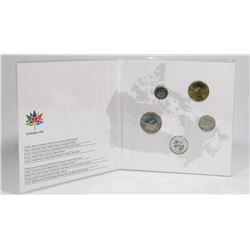 2017 RCM 150 YEAR CANADIAN COIN COLLECTION.