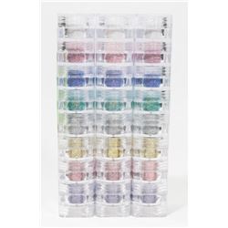 THREE NEW MICABELLA COSMETIC GLITTER IN 8 STACKS.