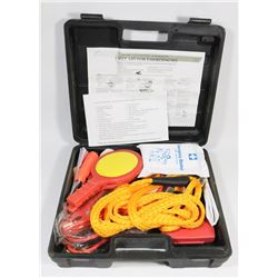 ROADSIDE EMERGENCY SAFETY KIT IN HARD CASE