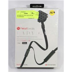HEADBEATS LADY GAGA IN EAR HEADPHONES
