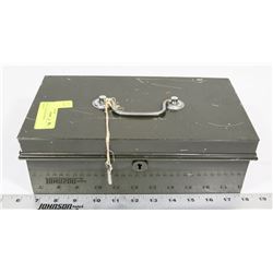 METAL CASH BOX W/KEY - GENERAL,