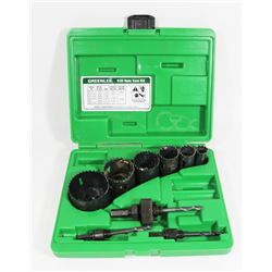 GREENLEE HOLE SAW BIT SET. ON CHOICE