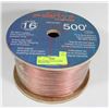 Image 1 : ROLL OF 500' 16 GAGUE COPPER SPEAKER WIRE