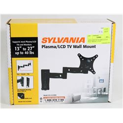 NEW SAMSUNG PLASMA/LCD TV WALL MOUNT, 13"-27"
