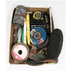 SHOP FLAT OF TOOLS INCLUDES WIZARD PIPE WRAP 6"-