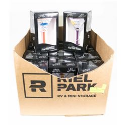 LOT OF 11 MARTINI GLASSES "ASTROLOGICAL SIGNS".