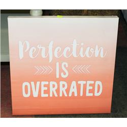 SHOWHOME CANVAS AFFECTION IS OVERRATED PICTURE