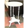 Image 1 : MARBLE TOP SIDE TABLE (16 INCH DIAMETER &