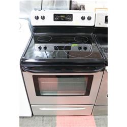 FRIGIDAIRE STAINLESS STEEL STOVE 30"X25.5"X36".
