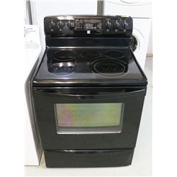 KENMORE FLAT TOP BLACK CONVECTION OVEN