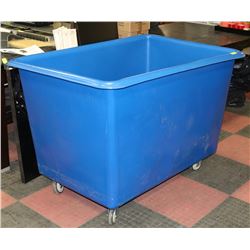 POLY BOX TRUCK BIN ON CASTORS.