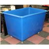 Image 1 : POLY BOX TRUCK BIN ON CASTORS.