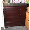 Image 1 : SHOWHOME 4 DRAWER CHEST OF DRAWERS