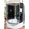 Image 2 : ANS 840 CORNER STEAM SHOWER MASSAGE TUB COMBO