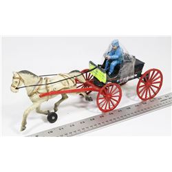 CAST IRON POLICE DEPARTMENT WAGON.