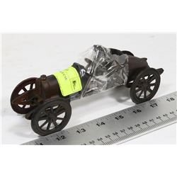 CAST IRON 1920'S RACE CAR.