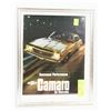 Image 1 : ORIGINAL 10"X 13" 1967 CAMARO SS AD IN FRAME.