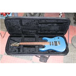 WASHBURN ROCKER SERIES BLUE ELECTRIC GUITAR WITH