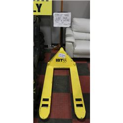 YELLOW PALLET JACK - RECONDITIONED 5500LB CAPACITY
