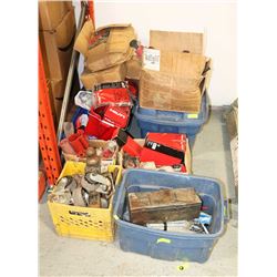 LOT OF ASSORTED TOOLS AND HILTI ACCESSORIES