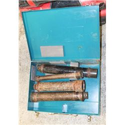 MAKITA CASE WITH ANCHOR BOLT SOCKETS