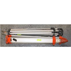 PAIR OF HEAVY DUTY SURVEY TRI-PODS