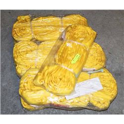 GROUP OF 7 NEW 9000LB VERTICAL LIFT SLINGS