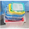 Image 1 : LOT OF 12 STORAGE/SORTING CONTAINERS,