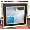 Image 1 : SHOWHOME SILVERTONE FRAMED ABSTRACT WALL