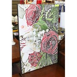 STRETCH CANVAS SHOW HOME PRINT OF ROSES