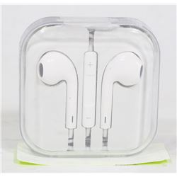 APPLE STYLE IN EAR HEADPHONES, NEW