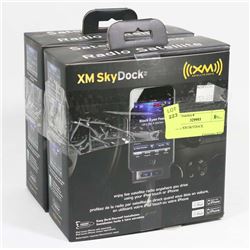 LOT OF 2 XM SKYDOCK RADIO SATELLITE