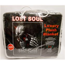 NEW! "LOST SOUL" LUXURY PLUSH BLANKET (QUEEN)
