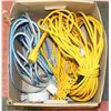 Image 1 : BOX W/ 2 EXTENSION CORDS & 2 MULTI-PLUGS INCLUDES