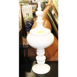 32" TALL WHITE SHOW HOME DECOR